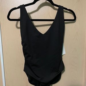 Black Medium One Piece Swimsuit